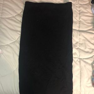 Black skirt